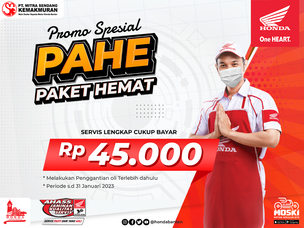 Promo Spesial PAHE (Paket Hemat)