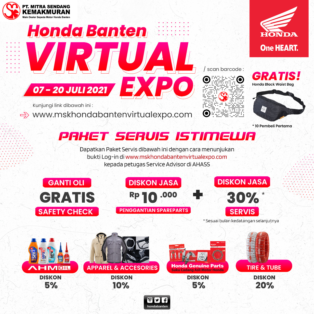 Honda Banten Virtual Expo
