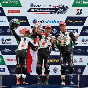 Pembalap Binaan Astra Honda Raih Podium Tertinggi TTC Buriram