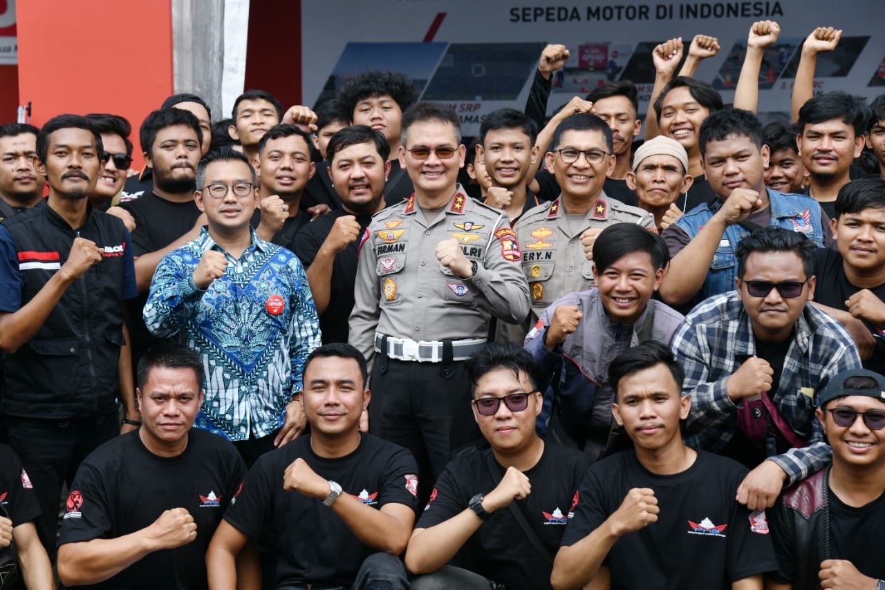 Paguyuban Honda Banten Ikut Meriahkan Gebyar Keselamatan 2023