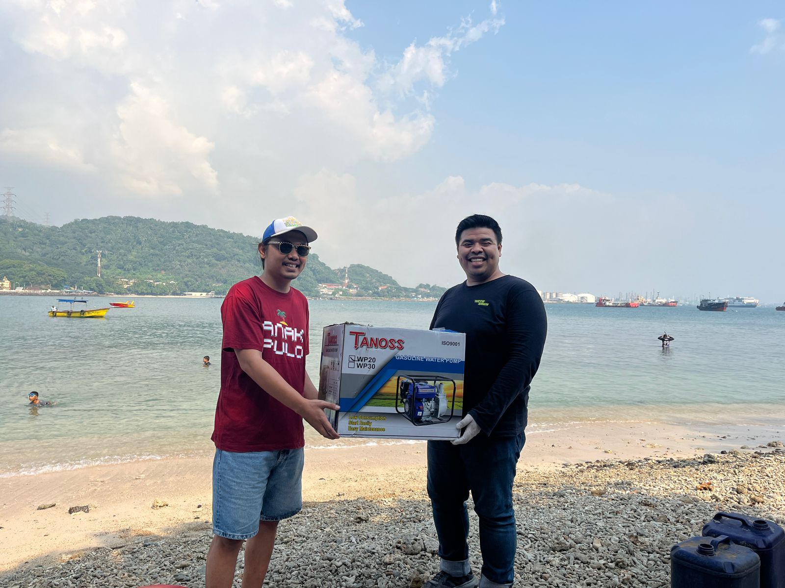 Honda Banten Fasilitasi Penyediaan Air Bersih di Pulau Merak Kecil