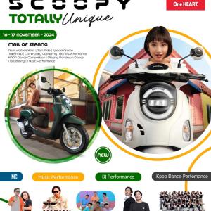 YANG UNIK UDAH PASTI ASIK!!! REGIONAL PUBLIC LAUNCHING SCOOPY "TOTALLY UNIQUE"