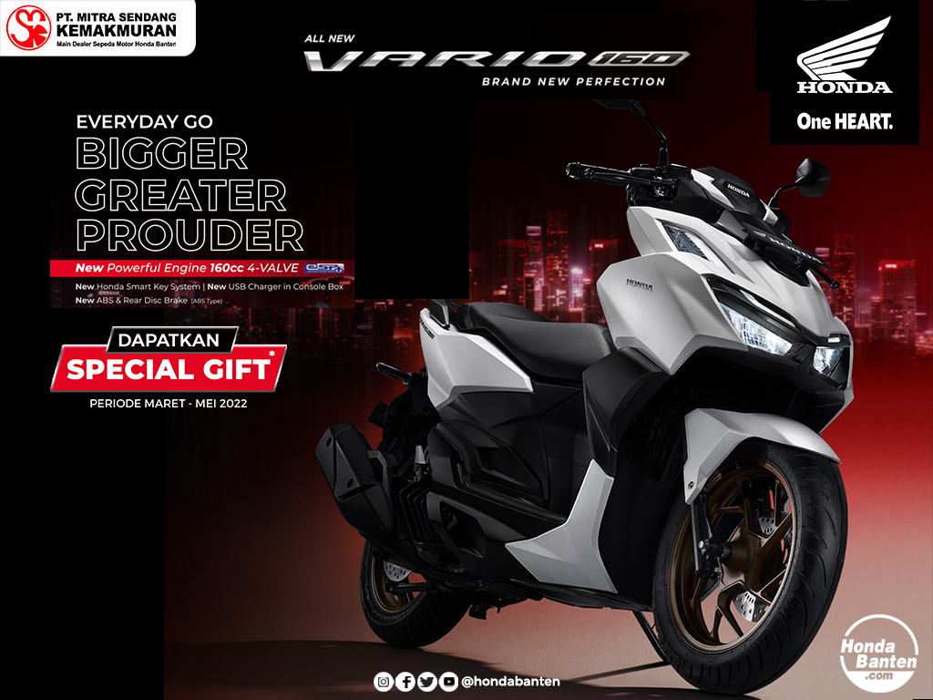 All New VARIO 160 Brand New Perfection