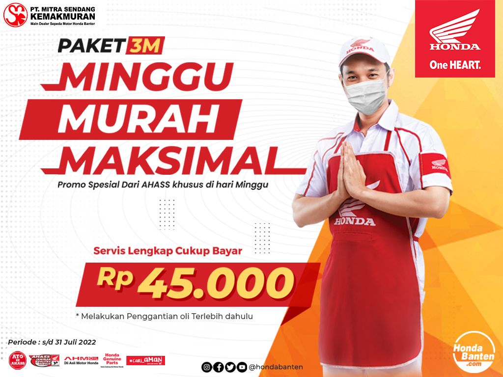 Paket 3M Minggu Murah Maksimal