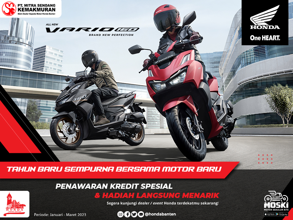 ALL NEW Vario 160 Brand New Perfection
