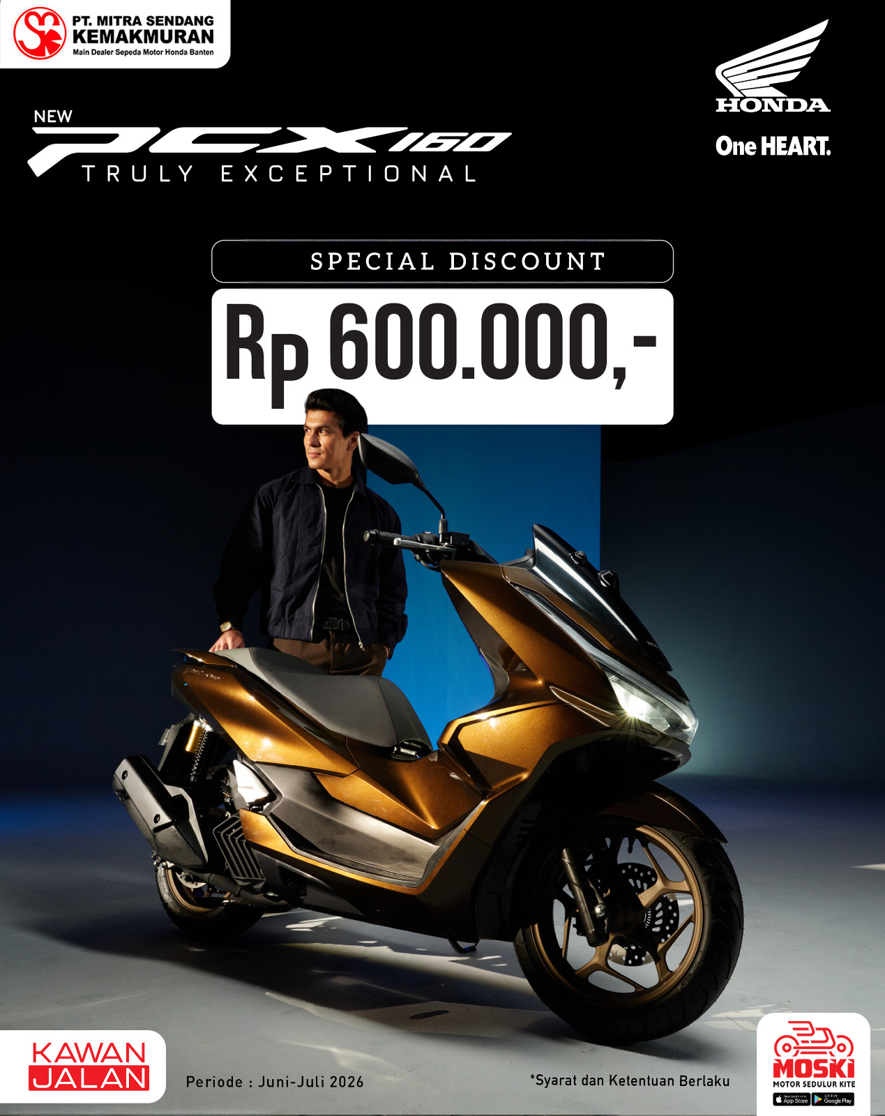 New PCX 160 Trully Exceptional