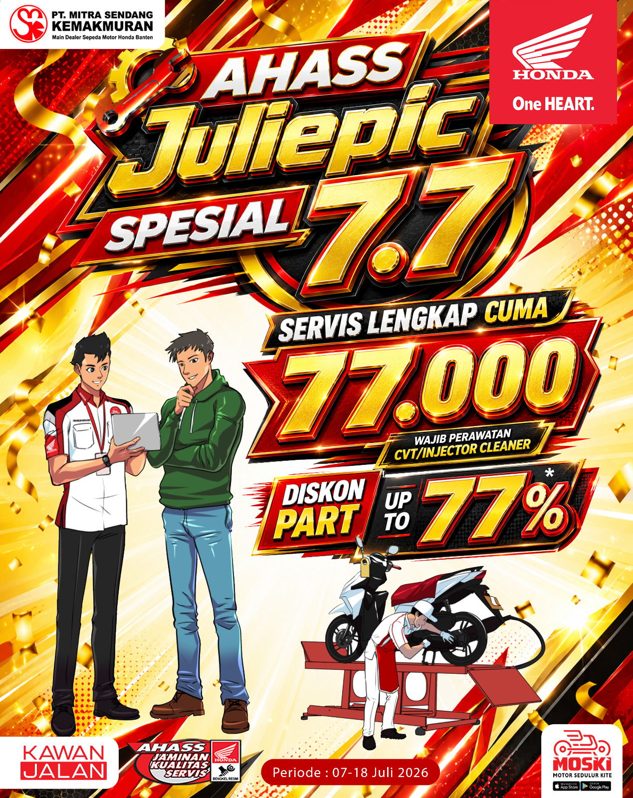 AHASS Juliepic Special 7.7🤩