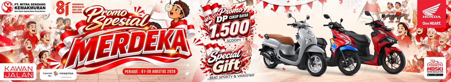 PROMO SPESIAL MERDEKA 🔥