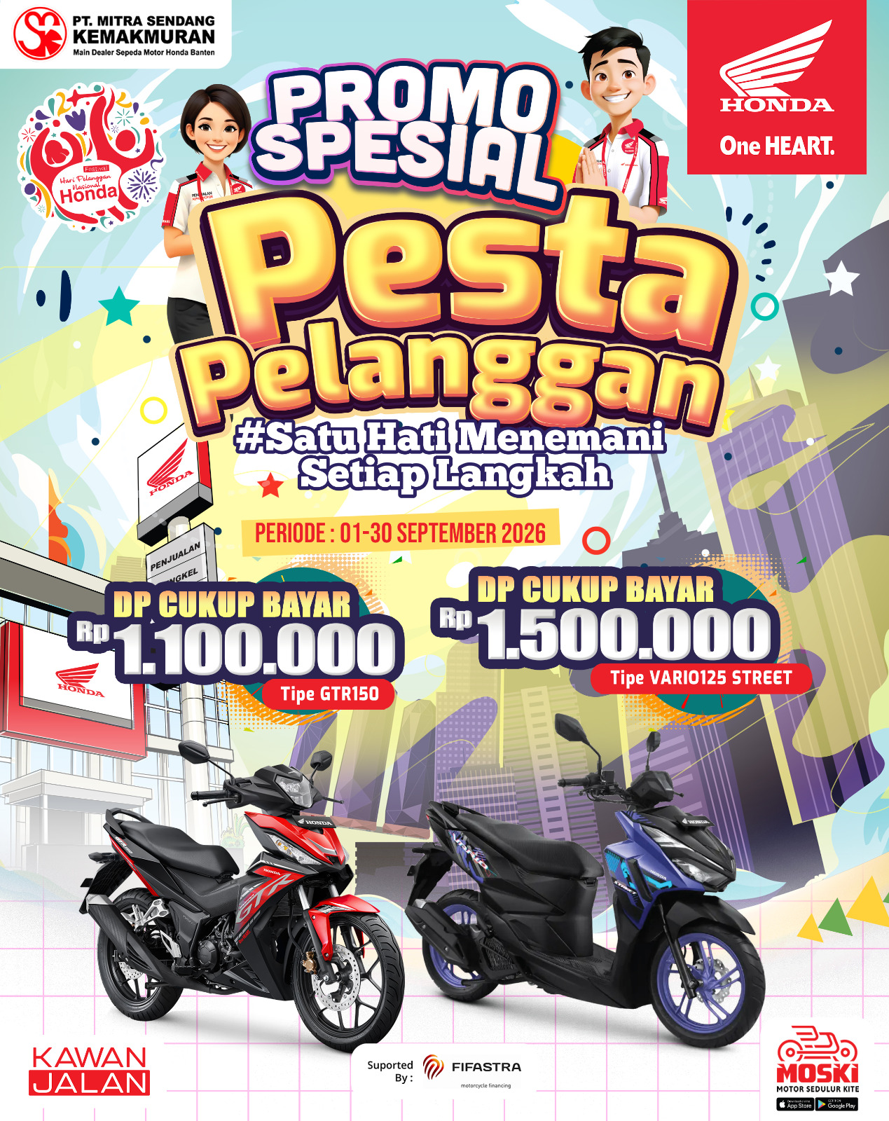 🎉 SEPTEMBER = WAKTUNYA PESTA! 🎉