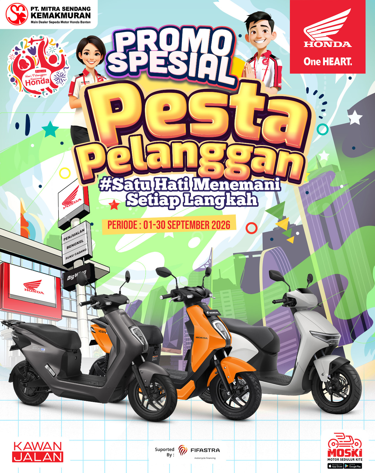 🎉 SEPTEMBER = WAKTUNYA PESTA! 🎉