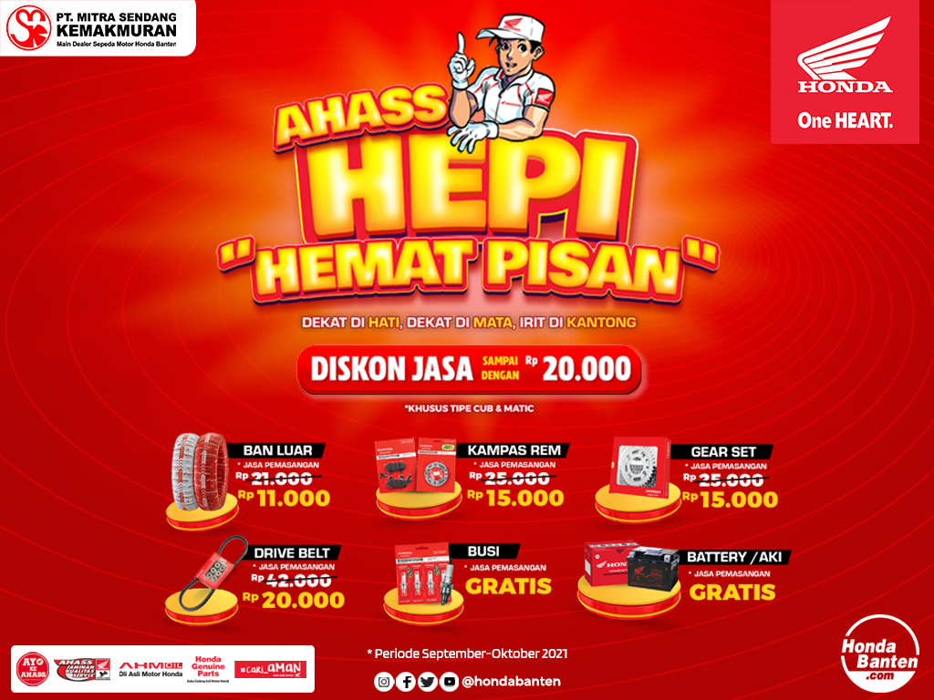 Promo AHASS HEPI "Hemat Pisan"
